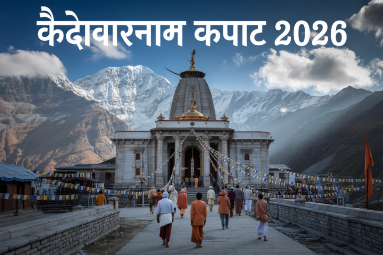 2026 में केदारनाथ के कपाट कब खुलेंगे