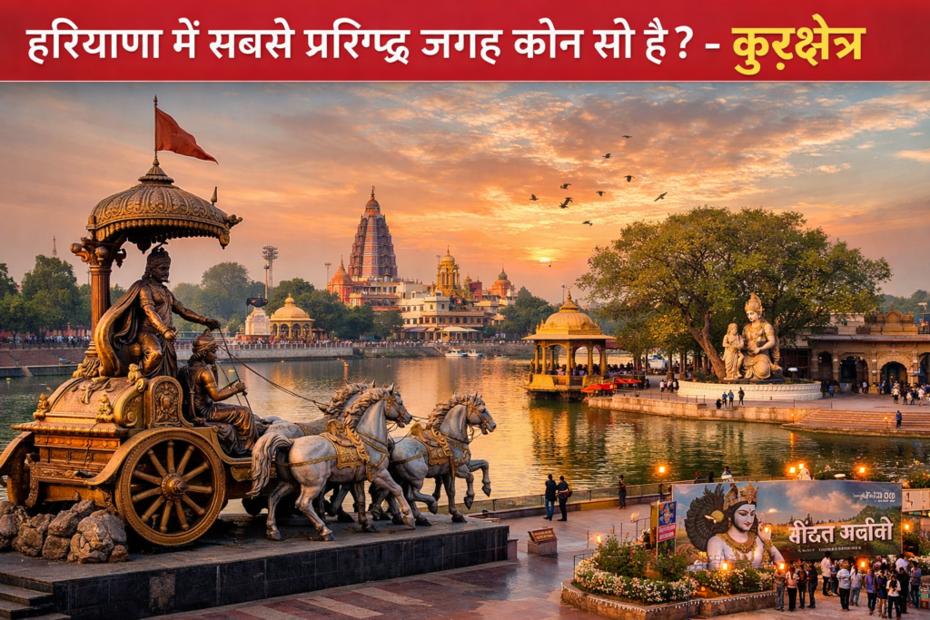 हरियाणा में सबसे प्रसिद्ध जगह कौन सी है
